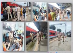 रेलवे सुरक्षा बल, पूर्वोत्तर रेलवे द्वारा रेल सम्पत्ति की सुरक्षा का निरंतर प्रयास किया जाता है